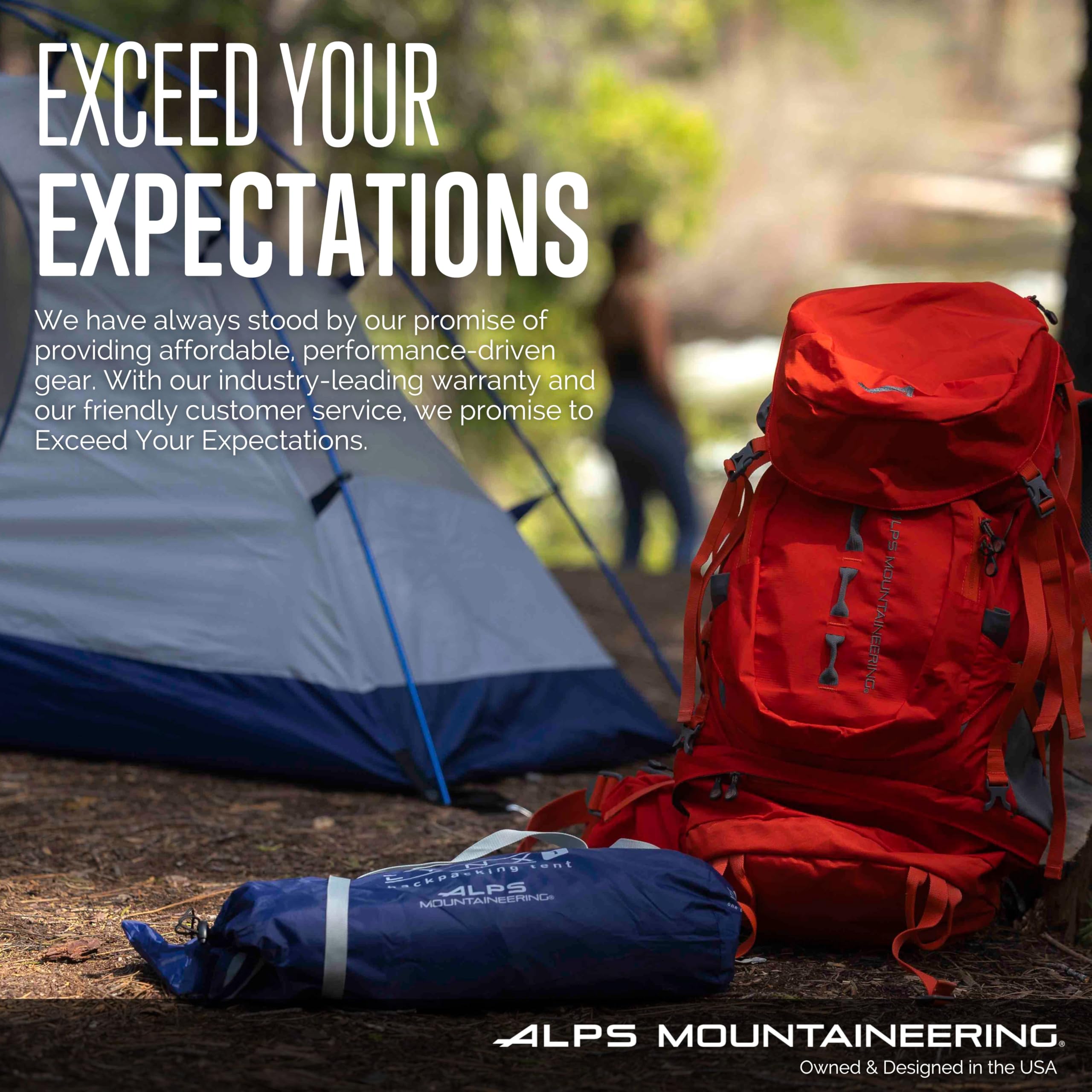 ALPS Mountaineering Caldera 75L Pack - Gray - Image 8